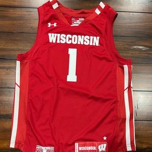 Wisconsin Badger Youth Basketball Jersey